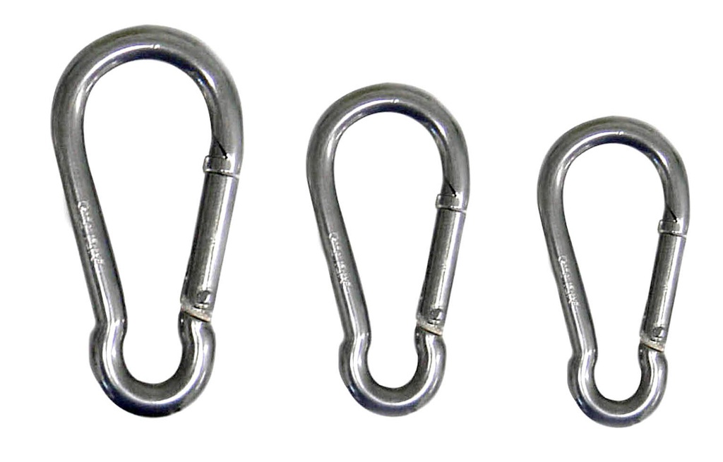 Mosquetón AISI 316 (60mm) (4 uds) Cressi