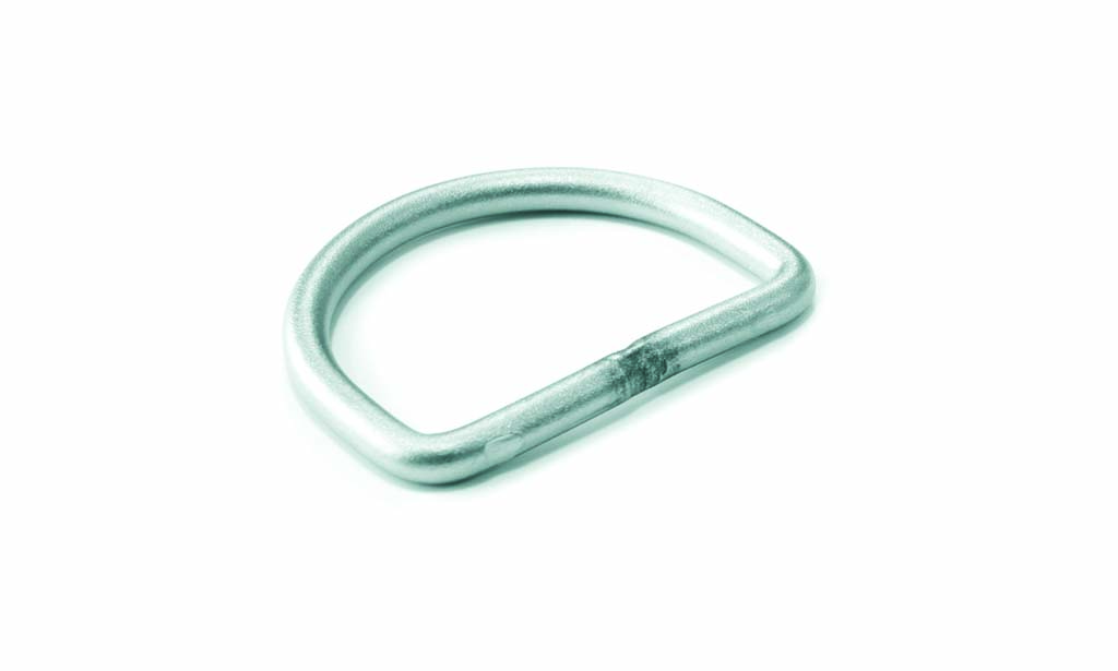 Anilla MaresXR D-Ring plano de acero inoxidable
